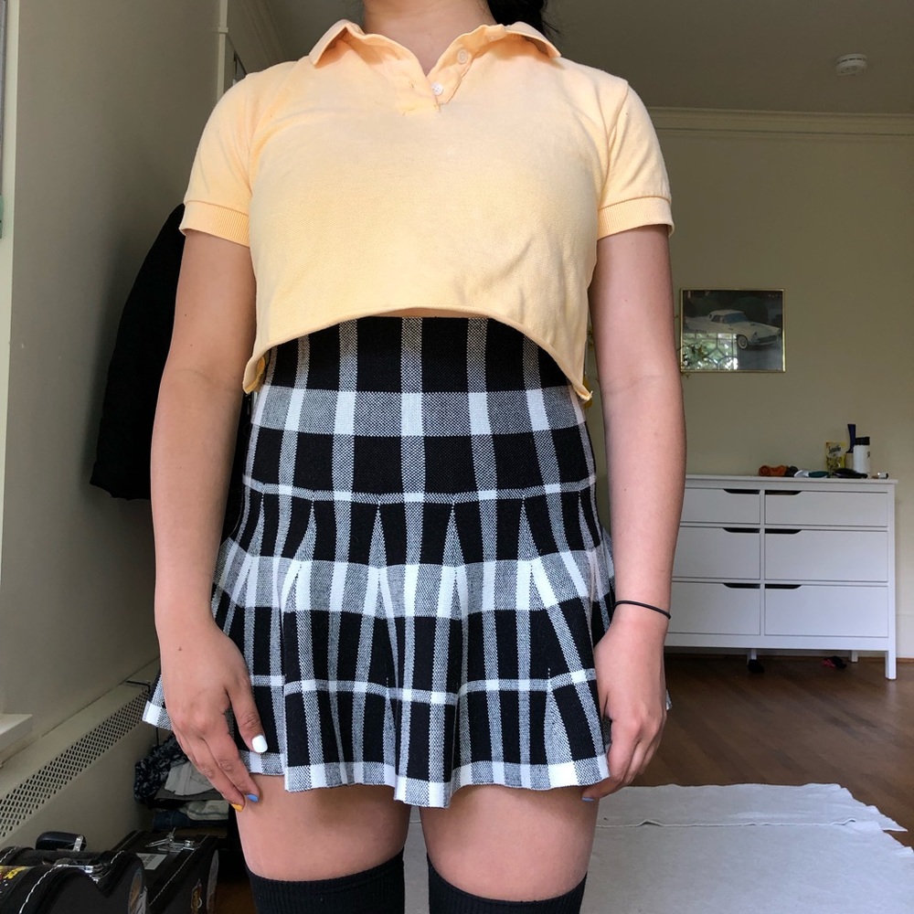 ⭐️Plaid mini skirt
